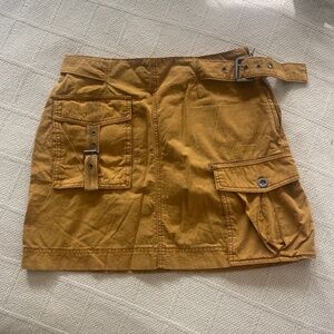 Free People cargo mini skirt